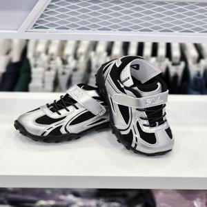 [휠라키즈]아동 리틀에샤페 블랙실버 KD 운동화 001 FK261SN01X008