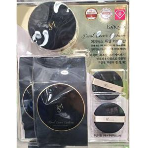 이자녹 자외선 듀얼커버지속쿠션 리필 퍼프 21호 세트 W88D439