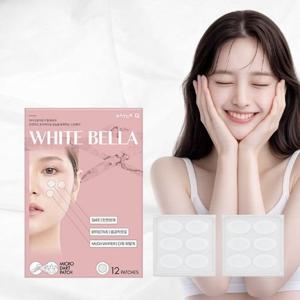 패치큐 화이트벨라 기미패치 12매입(1팩) 검버섯 주근깨 잡티 흑자제거 피부관리