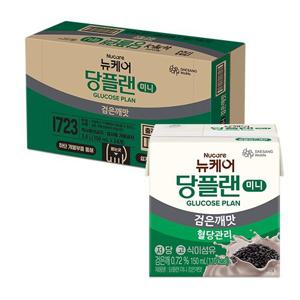 [대상웰라이프] 뉴케어 당플랜 미니검은깨맛 (150mlx24팩), 1박스