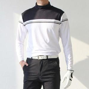 [더마인드]남성 골프 이너 긴팔 스판 골프티셔츠
