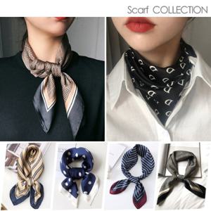 ★3종 구성★ [노다지닷컴] 실크 쁘띠 스카프 손수건