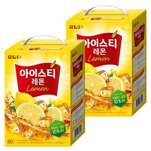 담터 아이스티 레몬 80T+80T (총 160T)