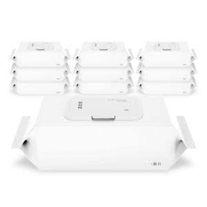 디어커스 일장백 도톰한 빅사이즈 캡형 물티슈 80매 650g 10팩