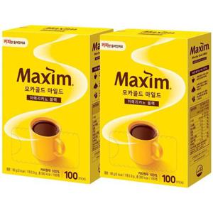 갤러리아_맥심 모카골드 커피만 100T x 2개