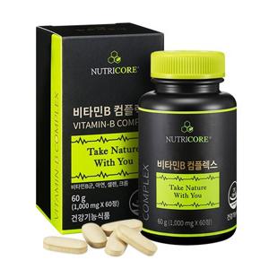 [뉴트리코어] 비타민B 컴플렉스(2개월분) x 1박스