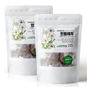 [늘해찬] 볶은 국산 민들레차 50티백 x 2개