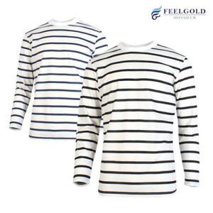 [필골드][필골드] MD923 기본 쭈리 굶은줄단가라 긴팔티