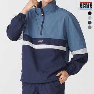 스프리스 남성 3단 배색 아노락 점퍼