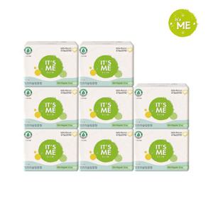 잇츠미 NEW 슬림 유기농 순면커버 생리대 중형 12P x8개