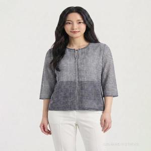 [크로커다일레이디]보트넥 크로셰 가디건_CLCMJK103