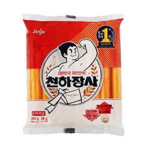 진주 천하장사 오리지날 504g (28g x18) 4개