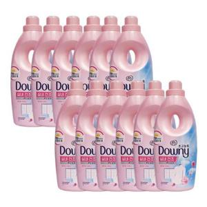 [다우니]다우니 초고농축 섬유유연제 실내건조 플로럴 프레시 1L x12