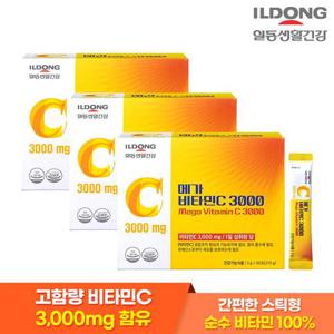 [일동] 고함량 메가 비타민C 3000mg 90포 3박스