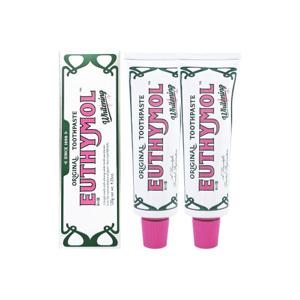 [ EUTHYMOL ] 유시몰 화이트닝 미백 치약 대용량 120g 2개