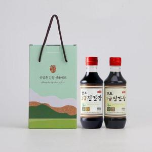 갤러리아_[신앙촌] 레드K 2호 양조간장 선물세트 (1급진간장500mL X2) G