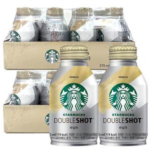 스타벅스 더블샷 바닐라 275ml x 24캔 달콤한 캔커피