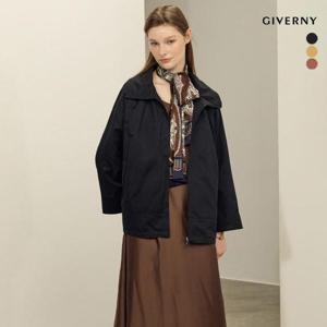 [루시앙]지베르니 여성 케이프 하프 트렌치 (3color)