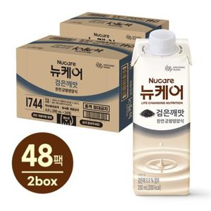 [대상웰라이프] 뉴케어 고소한검은깨맛 (200mlx24팩) 2박스+체험팩증정