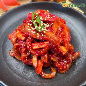온미락 청정 속초 명물 국내산 오징어 젓갈 450g 오징어젓 안심포장