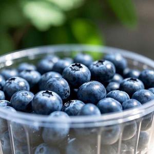 갤러리아_산지직송 국내산 생 블루베리 중과(14mm 내외) 100g 4팩 (총 400g)
