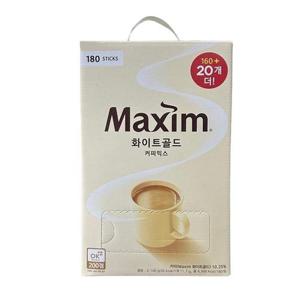 [그로미스]맥심 화이트골드 커피믹스 (160T+20T)x3개 (37466070)