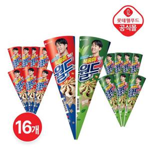 [롯데] 손흥민 한정판 월드콘 바닐라·말차 16개