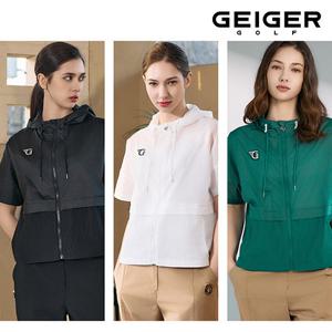 [가이거골프] 우븐 반팔 점퍼