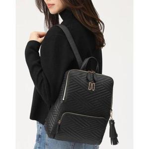 갤러리아_DCBA4F369BK 닥스 블랙 칼라일 가죽 백팩