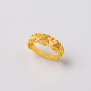 [골드모아] 여자 순금 반지 3.75g 24K [물고기 패턴]