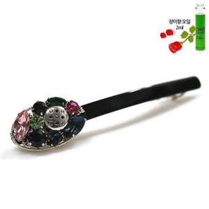 [XB301209_47]댕기 장미 향기 한쪽 헤어핀 고급헤어핀