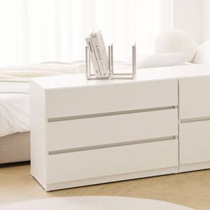 보루네오 마르체 하임 낮은 서랍장 800 3단 BGW337