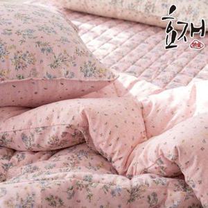 갤러리아_수잔빌 모달 옥수수솜 플라워 차렵이불(Q) by효재