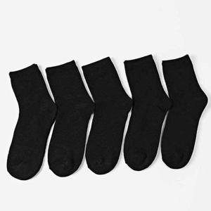 여성양말 여성 중목양말 면양말 검정양말 양말세트