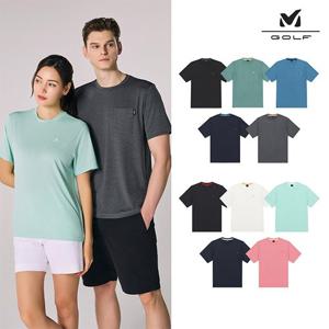 ★텐텐★[밀레골프] 25SS 스트레치 져지 반팔티 남녀 택1