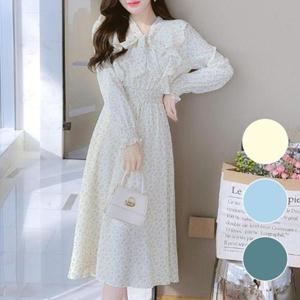 [브이와이][VY] 여자 봄 하객룩 리본 원피스_OP19505_17584332_588847