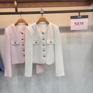 [로엠]칼라리스 조직감 자켓(RMJKF24R11)_SH