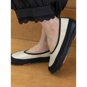 [디얼마미]둥근 말랑 가죽 단화 /마담 미시 중년 여성 빅사이즈 40대 50대