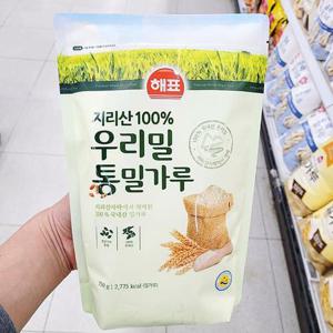 해표 지리산 100% 우리밀 통밀가루 750g  dP0037_1062