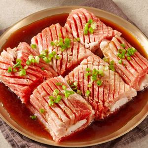 제주 흑돼지 양념 왕구이 1kg*2팩 (총2kg)