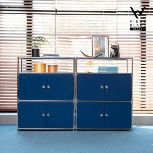 [빈블랑블랙] 미드센츄리 4단 모듈수납장