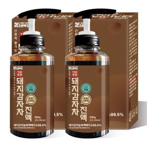 [조은약초] 더 편한 저당 돼지감자차 진액 560g x 2통(총 1120g)