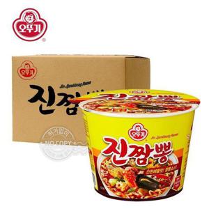 [대용량과자][가공식품]오뚜기 진짬뽕 큰컵 115g 12입 (44883909)