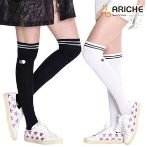 [아리체]여성 골지 방울 오버니삭스