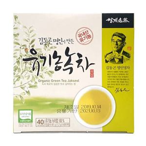 김동곤명차 유기농녹차40티백