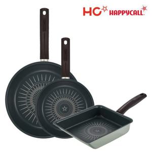 [HAPPYCALL] HC해피콜 버던트 티타늄 IH 프라이팬 3종B(20+계란팬+28)