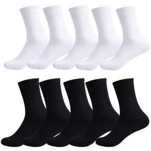 10켤레 제이케이 국산 남자 여자 200침수 데일리 밴딩 면 양말 중목