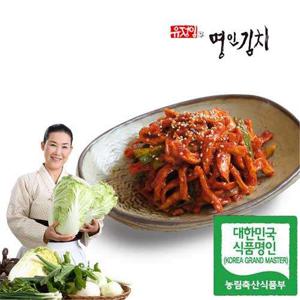 [식품명인 유정임] 무말랭이무침 1kg+1kg(총2kg)