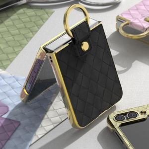 골든 그리드 링 케이스 갤럭시Z플립7 6 5