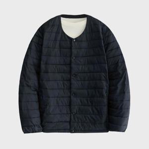 [화이트빌딩]남자 U넥 V넥 변형 트랜스폼 경량 패딩 점퍼